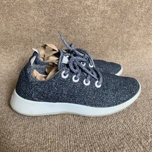 Women's Wool Runners Natural Grey Light Grey Sz 8